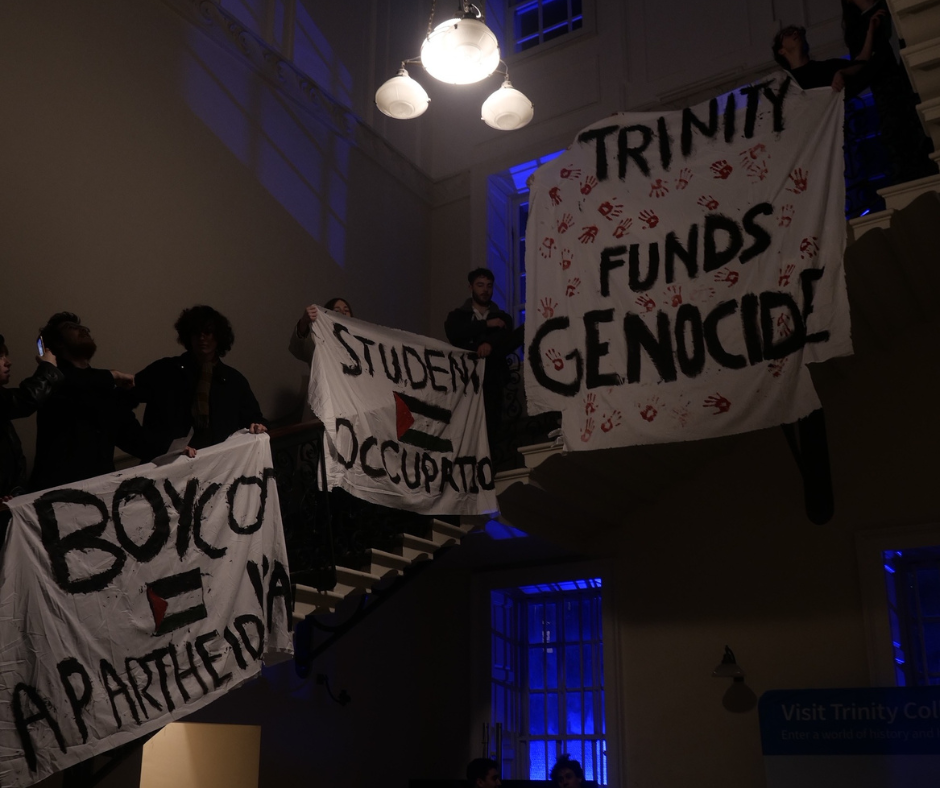 Students Occupy Regent House in Protest of College’s Links to Israeli Universities